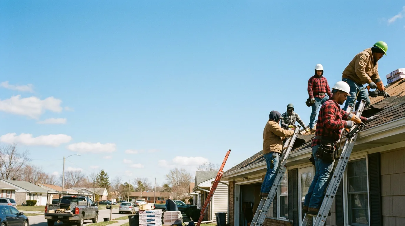 Roofing in Rockwood, MI near me